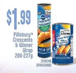 Fortinos PILLSBURY TM CRESCENTS & WIENER WRAP offer