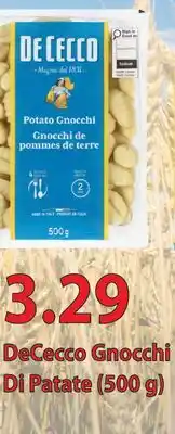 Fortinos DECECCO GNOCCHI DI PATATE, (500 G) offer
