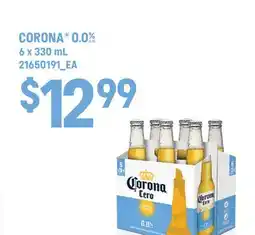 Fortinos CORONA 0.0% ALC./VOL offer