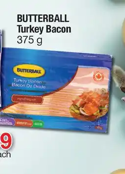 Fortinos BUTTERBALL TURKEY BACON offer