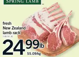 Fortinos FRESH NEW ZEALAND LAMB RACK offer