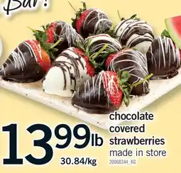Fortinos CHOCOLATE COVERED STRAWBERRIES offer