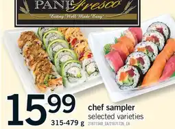 Fortinos CHEF SAMPLER offer