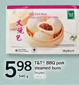 Fortinos T & T BBQ PORK STEAMED BUNS offer