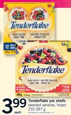 Fortinos TENDERFLAKE PIE SHELLS offer