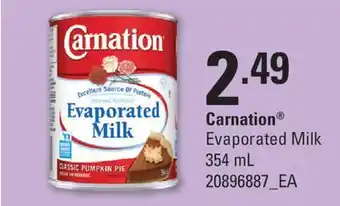 Fortinos CARNATION EVAPORATED MILK offer