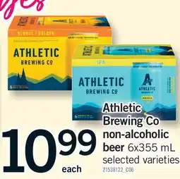 Fortinos ATHLETIC BREWING CO NON-ALCOHOLIC BEER offer