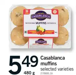 Fortinos CASABLANCA MUFFINS offer