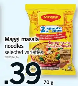 Fortinos MAGGI MASALA NOODLES offer