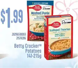 Fortinos BETTY CROCKERTM POTATOES offer