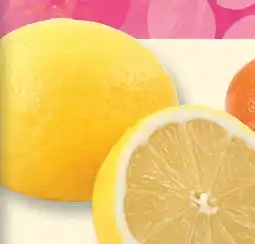 Fortinos LARGE LEMONS offer