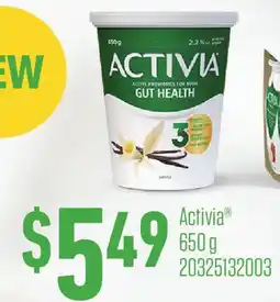 Fortinos ACTIVIA offer