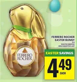 Food Basics FERRERO ROCHER EASTER BUNNY offer