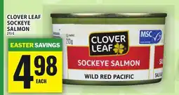 Food Basics CLOVER LEAF SOCKEYE SALMON offer