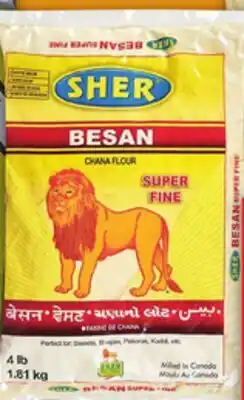 Food Basics SHER OR MEERA BESAN, BRAR'S CORN FLOUR offer