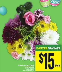 Food Basics MIXED SIGNATURE BOUQUET offer