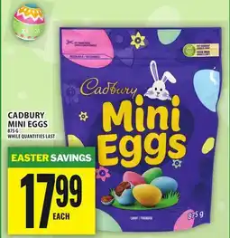 Food Basics CADBURY MINI EGGS offer