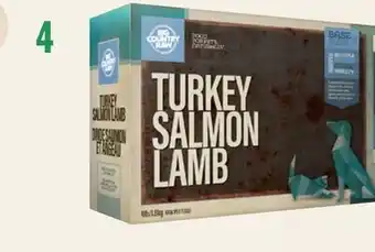 Petvalu Big Country Raw Turkey, Salmon & Lamb Blend Carton Dog & Cat Food offer
