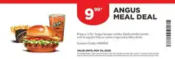 Harvey’s ANGUS MEAL DEAL offer