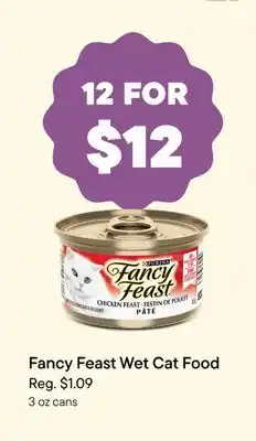 Petvalu Fancy Feast Wet Cat Food offer