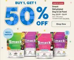 Petvalu Smack Dehydrated Dog & Cat Food offer