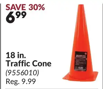 Princess Auto 18 in. Traffic Cone offer