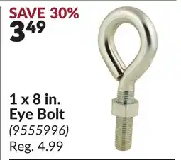 Princess Auto 1 x 8 in. Eye Bolt offer