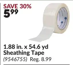 Princess Auto 1.88 in. x 54.6 yd Sheathing Tape offer