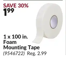 Princess Auto 1 x 100 in. Foam Mounting Tape offer