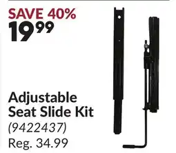 Princess Auto Adjustable Seat Slide Kit offer