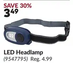 Princess Auto LED Headlamp offer