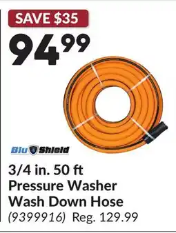 Princess Auto 3/4 in. 50 ft Pressure Washer Wash Down Hose offer
