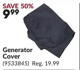 Princess Auto Generator Cover offer
