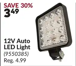 Princess Auto 12V Auto LED Light offer