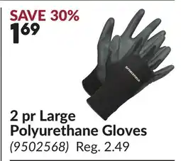 Princess Auto Large Polyurethane Gloves offer