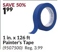 Princess Auto 1 in. x 126 ft Painter's Tape offer