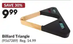 Princess Auto Billiard Triangle offer