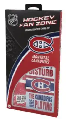 Princess Auto Montreal Canadiens NHL Fan Zone Kits offer