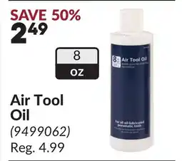 Princess Auto Air Tool Oil offer