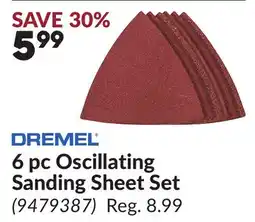 Princess Auto 6 pc Oscillating Sanding Sheet Set offer