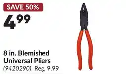 Princess Auto 8 in. Blemished Universal Pliers offer