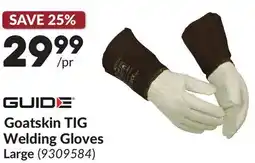 Princess Auto Goatskin TIG Welding Gloves offer