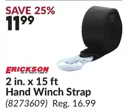 Princess Auto 2 in. x 15 ft Hand Winch Strap offer