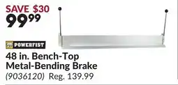 Princess Auto 48 in. Bench-Top Metal-Bending Brake offer