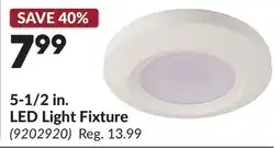 Princess Auto 5-1/2 in. LED Light Fixture offer