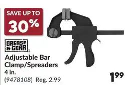 Princess Auto Adjustable Bar Clamp/Spreaders offer