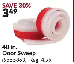 Princess Auto 40 in. Door Sweep offer