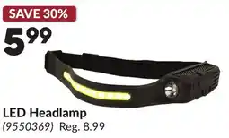 Princess Auto LED Headlamp offer