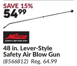 Princess Auto 48 in. Lever-Style Safety Air Blow Gun offer