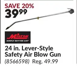 Princess Auto 24 in. Lever-Style Safety Air Blow Gun offer